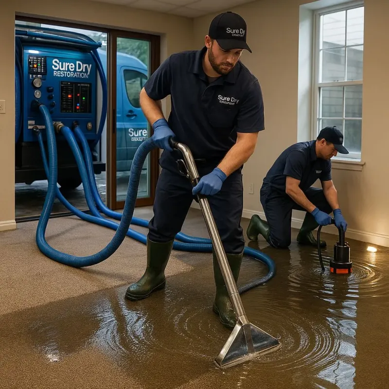 Water Extraction and Removal process in Jeffersonville, KY